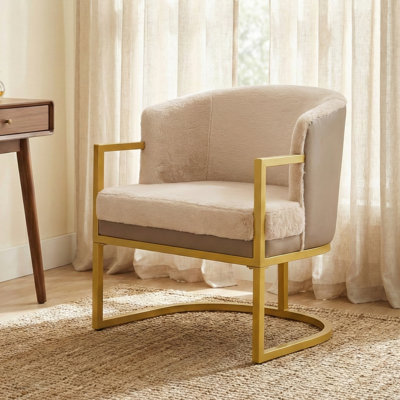 Chaise de lecture rembourrée Modern