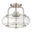 Kelli Glass Semi Flush Mount