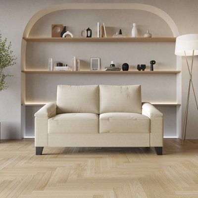 Jacqualyn Fabric 57.87'' Reception Loveseat