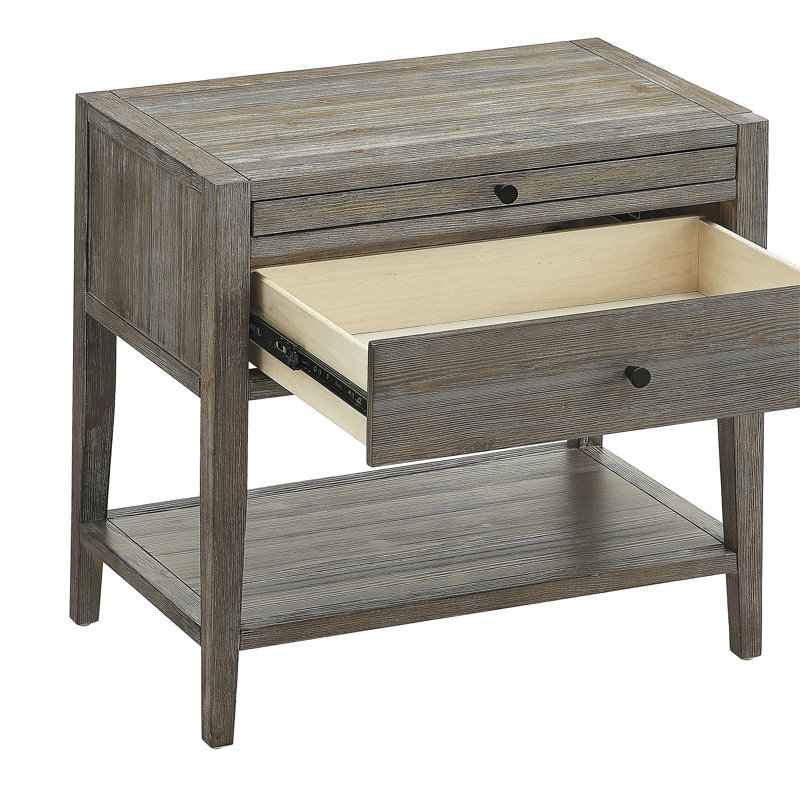 Sunveil 1-drawer Nightstand - Weathered Gray