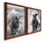 Gretna Green Highland - Ensemble de 2 cadres photo sur toile-1842589330-1842589339