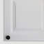 Bouton de meuble rond Kent moleté de 1-1/8 po de diamètre, noir mat-53903335-110453975