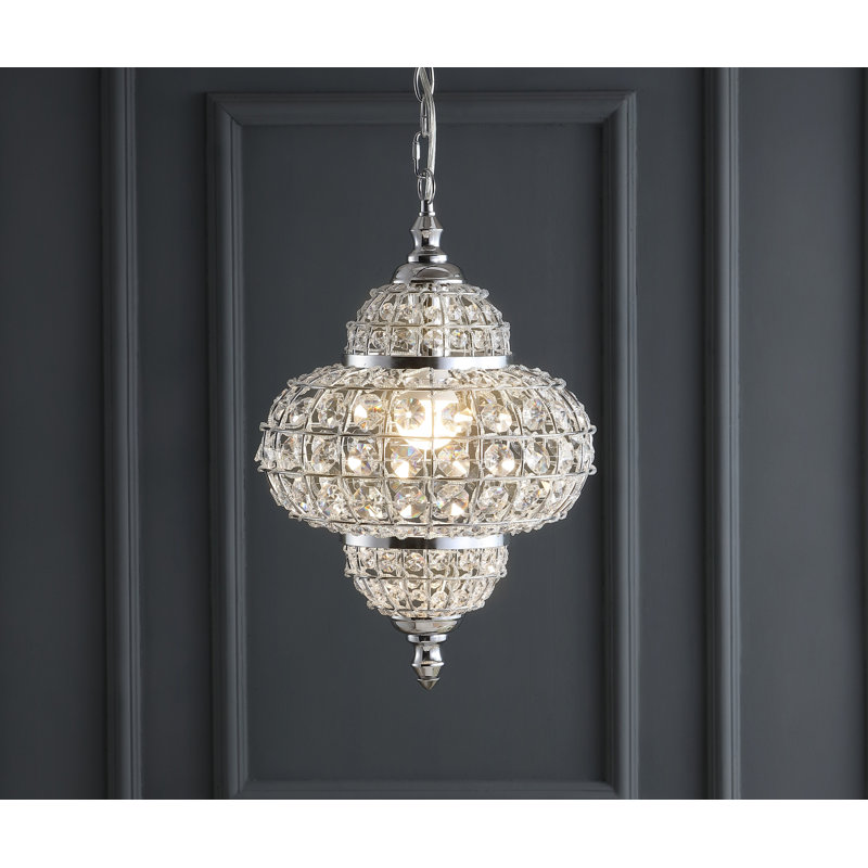 Pendentif en cristal à 1 lumière Wabasso