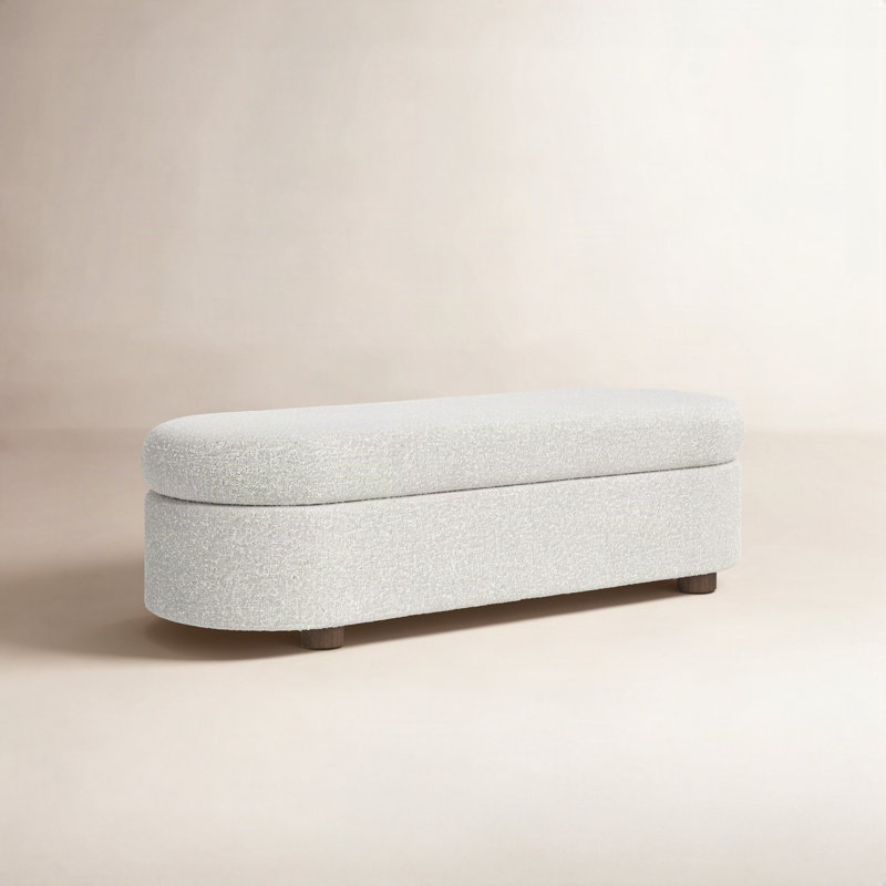 Rihan Upholstered Flip Top Storage Bench