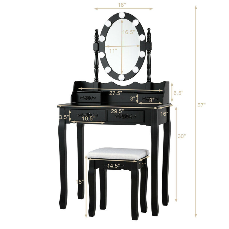 Vanity, Black