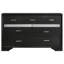 Commode 9 tiroirs Annie noire-974833058