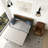 Daybed with Trundle, Sturdy Metal Twin Bed Frame with Upholstered Headboard