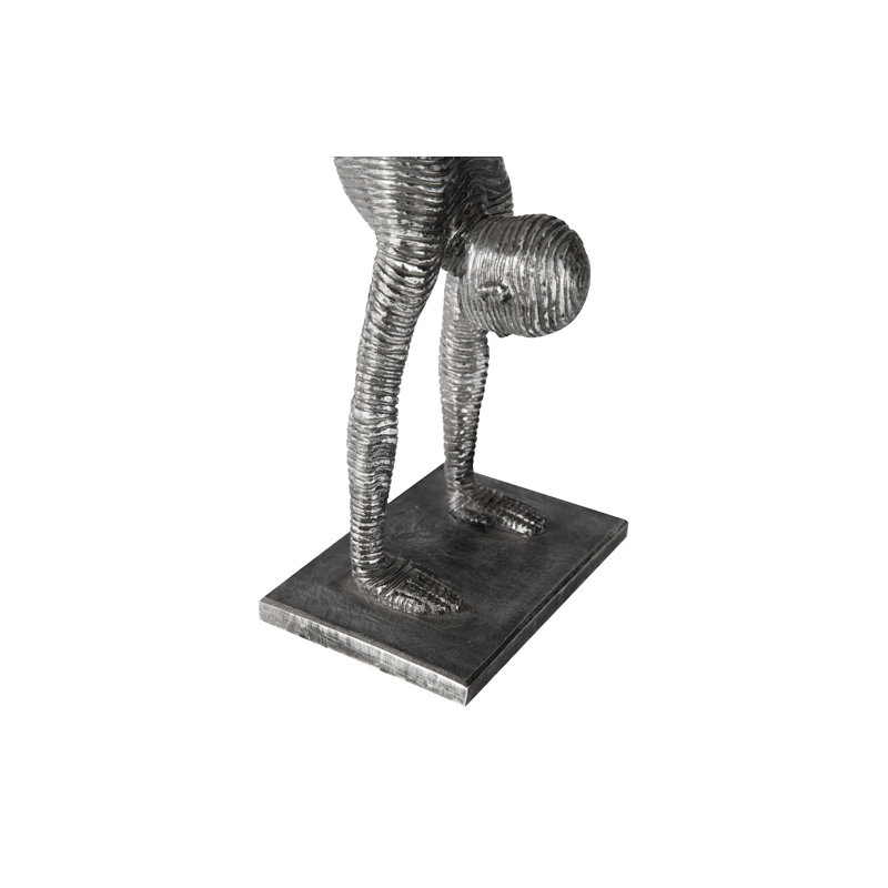 Petite sculpture en aluminium
