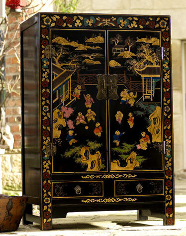 Hangzhou 2 Door Solid Wood Wardrobe