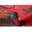 Tapis rouge Teimani 3 pi 5 po x 6 pi 5 po