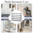 5 Tier Adjustable Fabric Shoe Rack Storage Organizer Stackable Shoe Shelf(set of 2)-1143593999