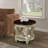 22'' Two Tone Round End Table-954470685-954470675