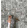 Bardiglio 2" x 2" Mosaic Tile in Dark Grey