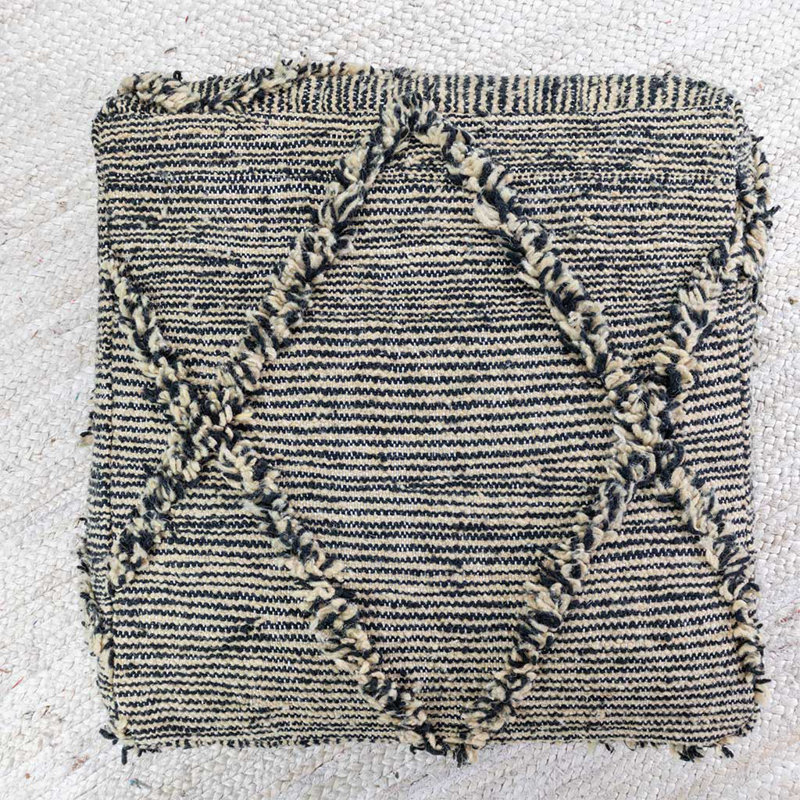 Repose-pieds Bernina, Laine noire