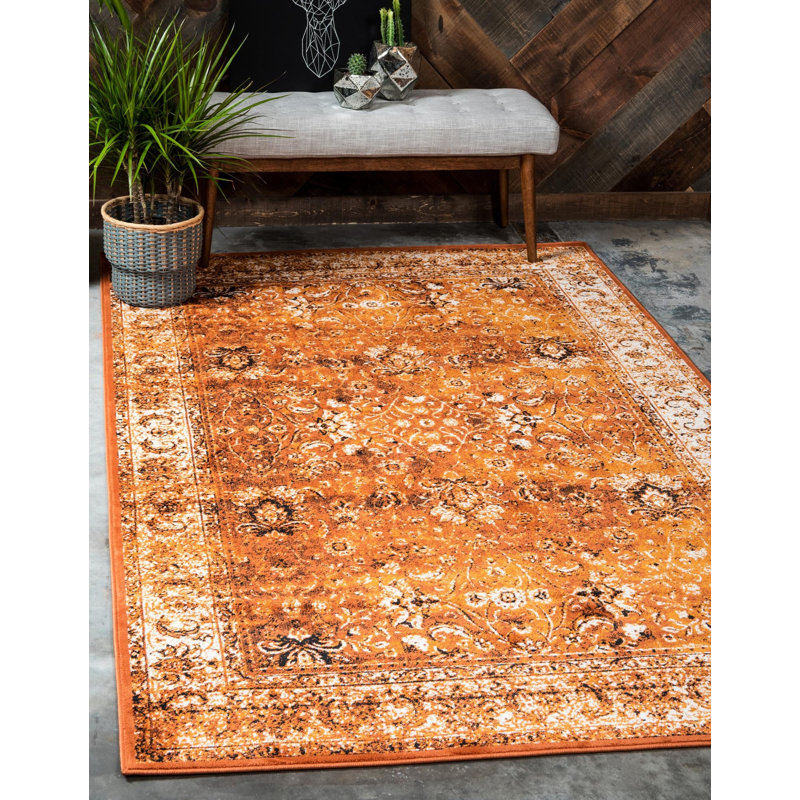 Yareli Floral Indoor Rug, Rectangle 2' x 3'1"