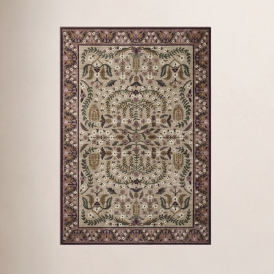 Rifle Paper Co. x Loloi Canopy Aubergine Rug