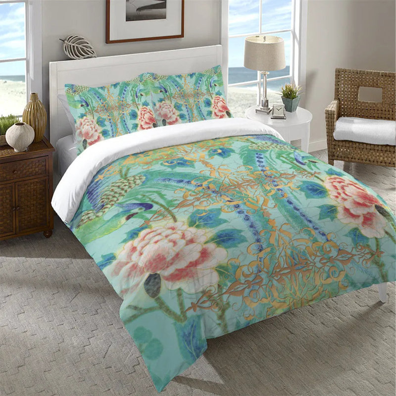 Housse de couette en microfibre Modern Chinois, Housse de couette pour grand lit