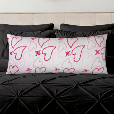 Juicy Couture 20" x 48" Plush Body Pillows