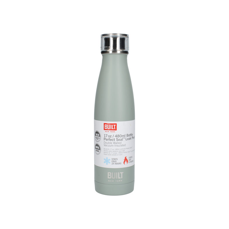 Perfect Seal Water Bottle, Storm Grey