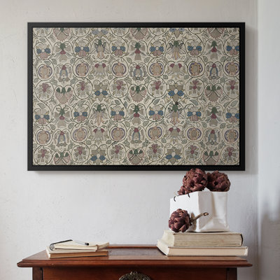 Long Cushion Cover (Printed Textile), c. 1600-Framed Gallery Wrapped Canvas