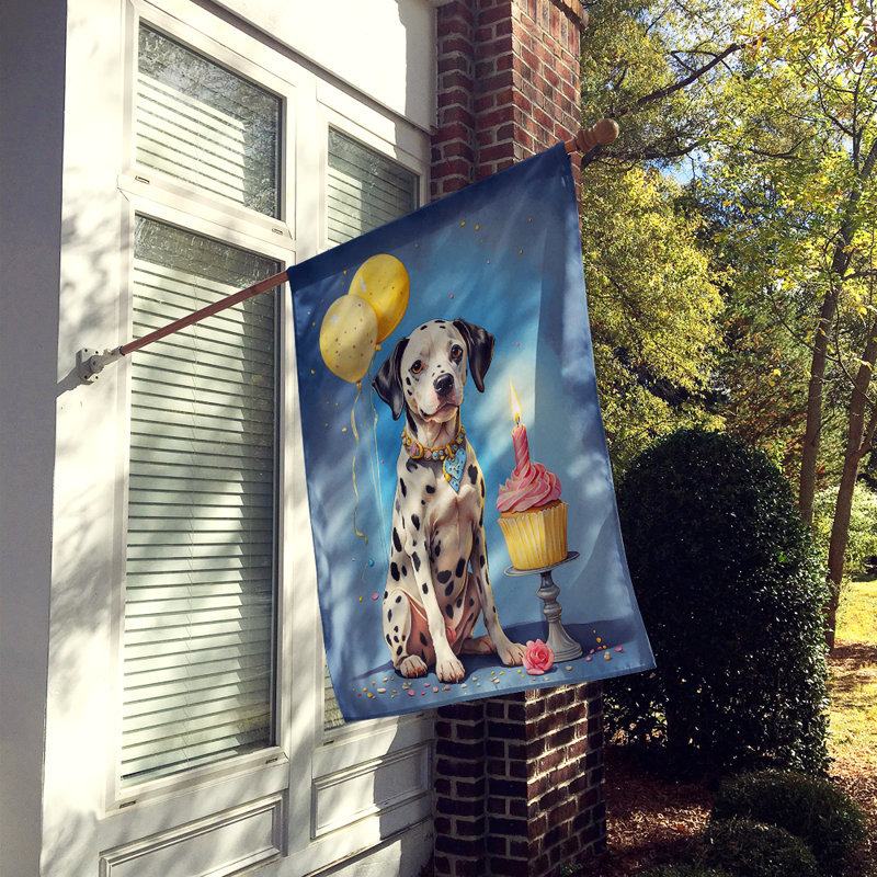 Drapeau «Happy Birthday House», Dalmatien