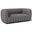 Causeuse Hery, Boucle 65 po, capitonnée à rainures verticales Hery-111450628