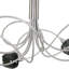 Noan Glass Semi Flush Mount