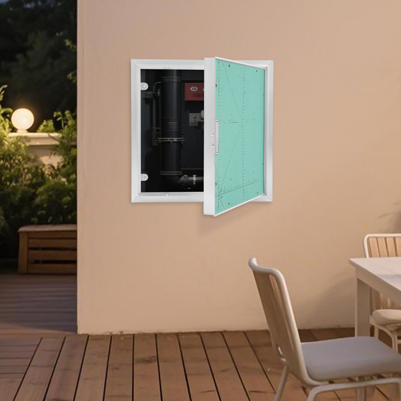 Panneau d'accès en alliage d'aluminium, 19.6" H x 19.6" W x 1.5" D