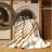 Machine Washable Pantelis Modern & Contemporary Striped Rug in Beige – Beige Binding-1347485464