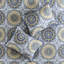 Courtepointe bleue / double - 6 pièces, médaillons floraux, coussins brodés, machine à médaillon lavable, décoration intérieure-118640444-118640445