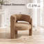 Fauteuil d'appoint demi-tonneau 33 po-1863739512