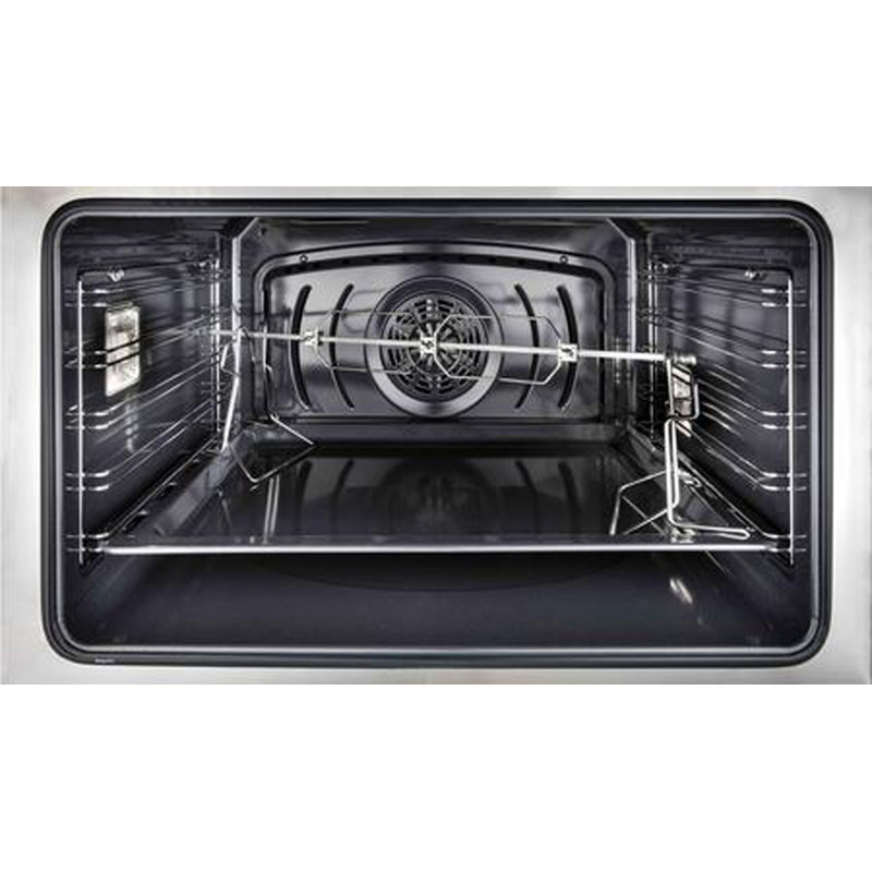 Majestic II 48" 5.02 cu. ft. Freestanding Dual Fuel Range with Griddle, Liquid Propane, White/Bronze