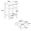 Set of 2 Henley Petite 1-Drawer Bedside Cabinets with Undershelf