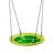 Fabric Saucer Swing with Chains and Hooks-49016880