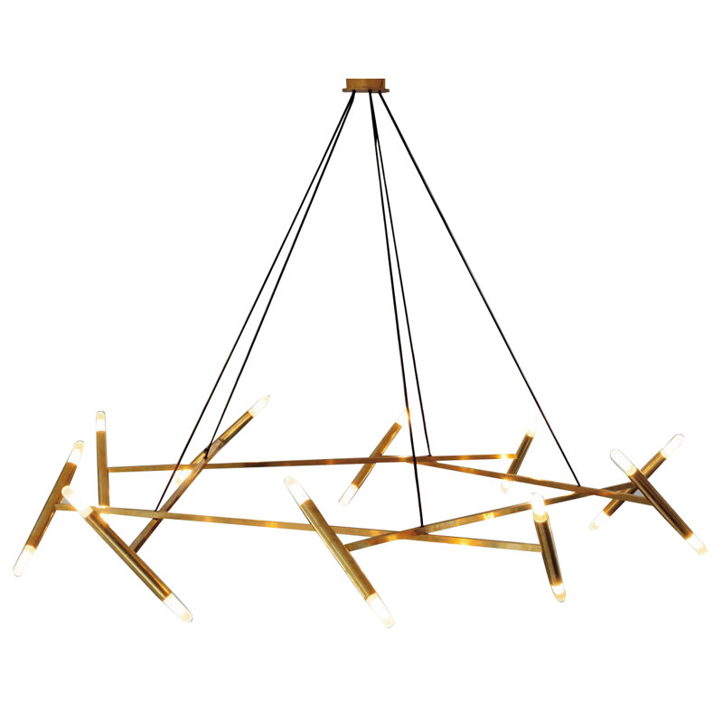 Modern 20 Light Molecular Chandelier