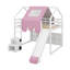 Lit mezzanine double avec tente