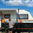 Retractable Rv/Patio Awning, Heavy Duty Weatherproof Canopy With Lights, One-Touch Swich, White-124814897-124814899