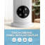 Ventilateur tour miniature de 40 cm (16 pouces), blanc, double fonction (sur pied et mural), oscillant, avec commandes tactiles et télécommande, 3 vitesses, minuterie 9 heures, moteur en cuivre, 110 V, 25 W, idéal pour la chambre à coucher.
