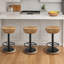 Tabouret de bar rotatif Jerrion Charm
