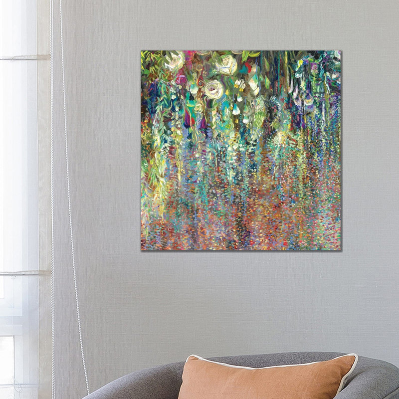 Canopy Bloom by Iris Scott - Painting on Canvas, Wrapped Canvas, 66.04 cm H x 66.04 cm W x 1.91 cm D