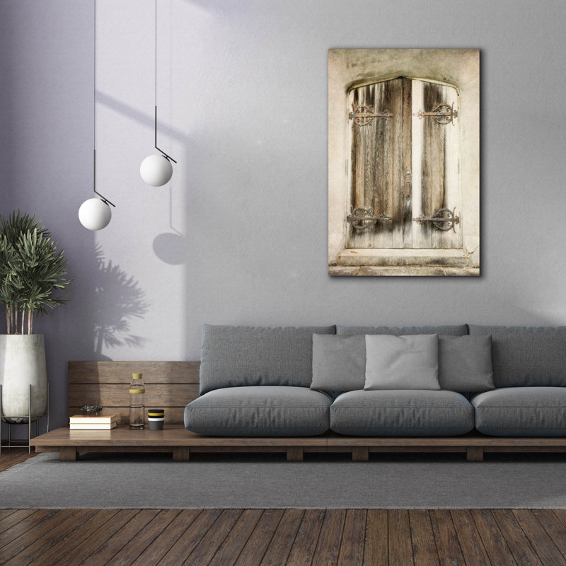  'Rustic Door' by Debra Van Swearingen Canvas Wall Art, 40" x 60"