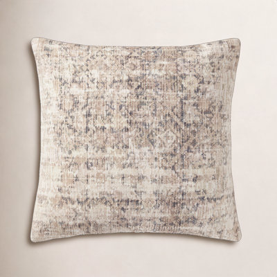 Larkspur Damask Throw Pillow