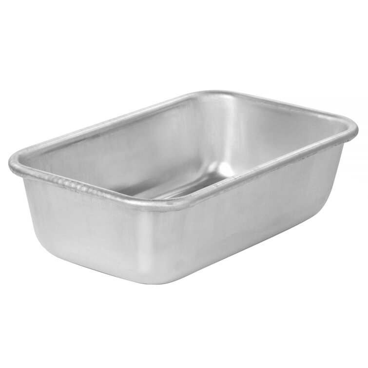 6'' W x 9.75'' L Non-Stick Aluminum Loaf Pan