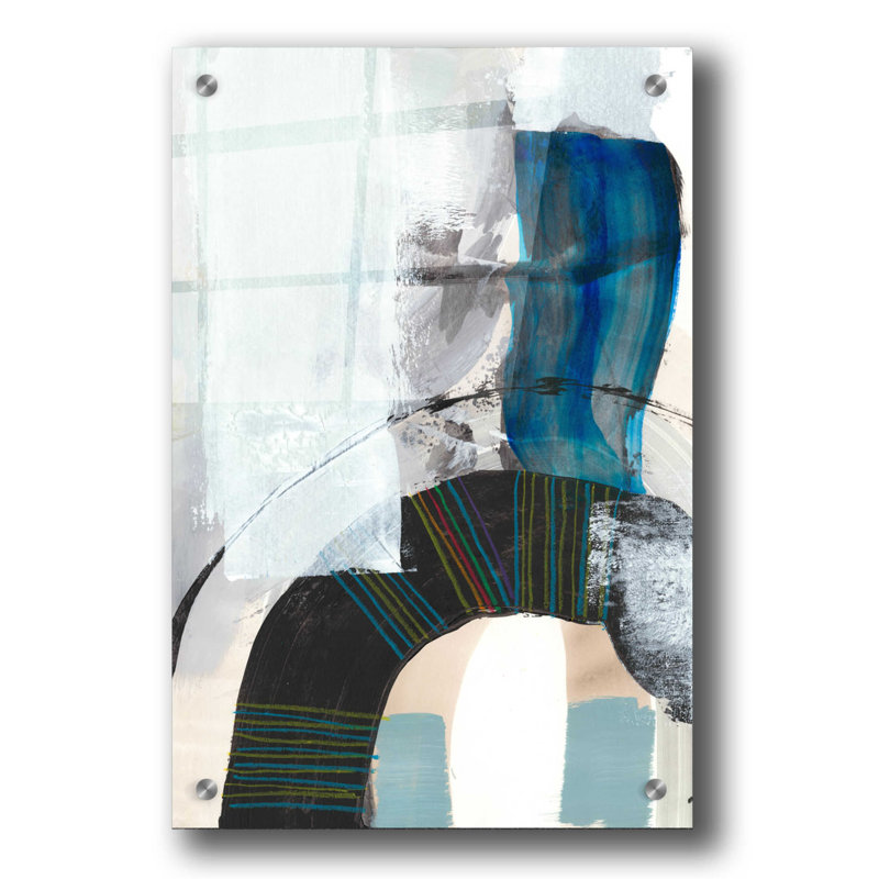 " Kabuki I " by Jodi Fuchs, 36" H x 24" W x 0.2" D