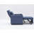 Sleeper Chair 3-in-1 Convertible Chair Bed Pull Out Sleeper Chair Beds Adjustable Single Armchair Sofa Bed with USB Ports, Side Pocket, Linen Navy Blue-1384688151