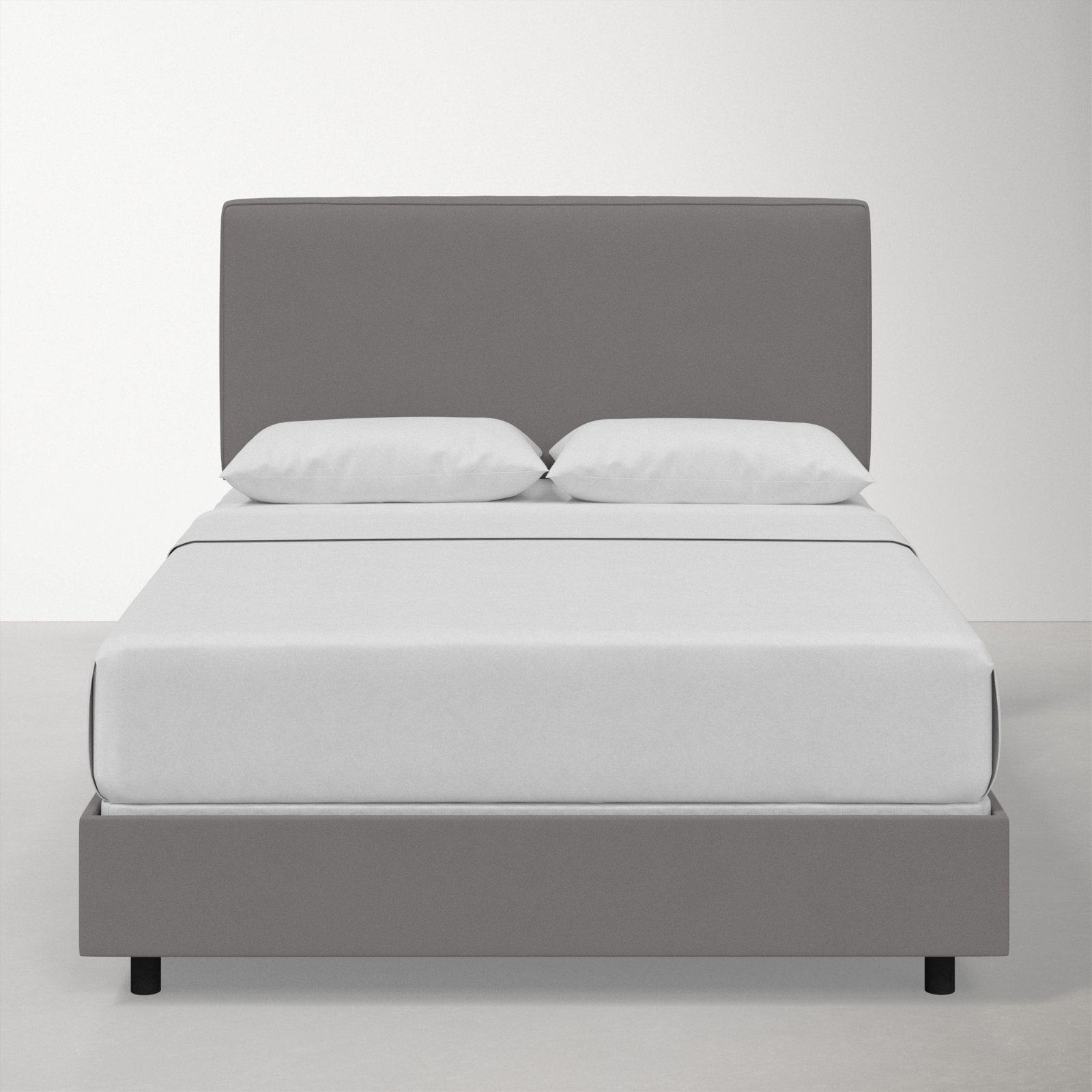 Marquise Upholstered Bed, Queen, Classic Otter Performance Velvet