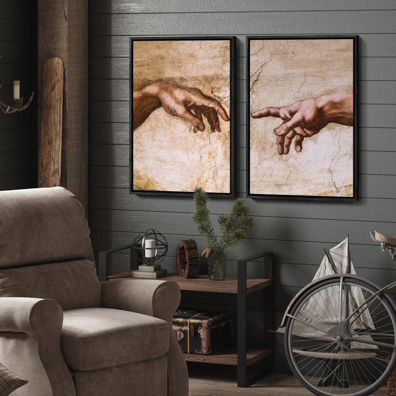 Art mural encadré rétro antique classique pour chambre à coucher, H 36 po x l 24 po, Noir