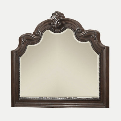 Mohogany Ornate Mirror