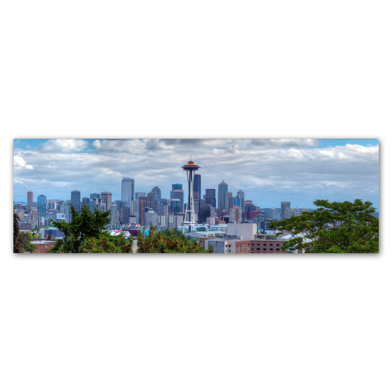 Schoodic, «Seattle», photographie sur toile tendue, H 16 po x l 47 po