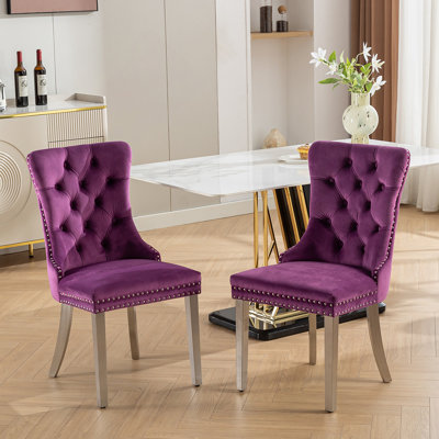 Collection Modern, High-End Tufted Solid Wood Contemporary Velvet Upholstered